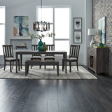 Tanners Creek Leg Table With 4 Chairs And Bench thumbnail 2