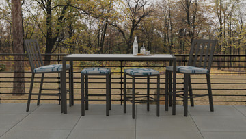 Quadra Counter Table