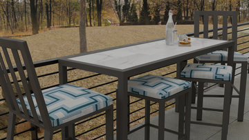 Quadra Counter Table