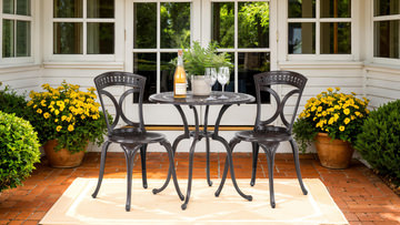 Cici 3 Piece Bistro Set