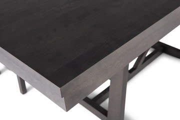 Kateri Denali Counter Height Table With 4 Dara Saddle Seat Stools