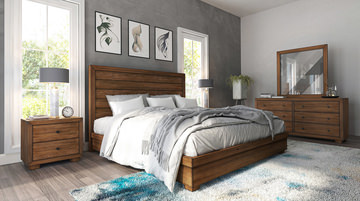 image Arbor Lodge Panel Bedroom Suite - Queen