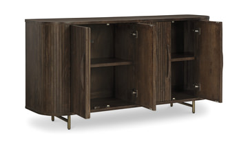 Mickey Fluted Accent Cabinet