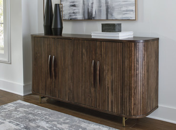 Mickey Fluted Accent Cabinet