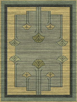 image Art Ginkgo Area Rug - 9′0″ X 12′0″  