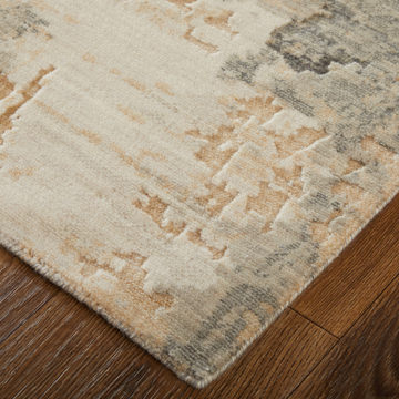 Jaxson Terra Gray/Multi Area Rug - 5′0″ X 7′6″