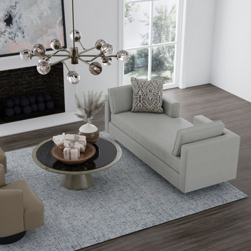 Brindleton Blue/Natural - 9′0″ X 12′0″ Area Rug