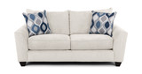 Monroe Loveseat - Cream thumbnail 1