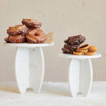 10″ Marble Pedestal