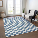 Checkmate Denim Area Rug - 5′0″ X 7′6″ thumbnail 5