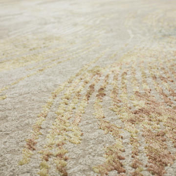 Memento Artifact Beige Area Rug - 5′0″ X 7′6″