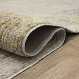 Memento Artifact Beige Area Rug - 6′6″ X 9′10″    thumbnail 4