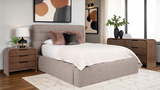 Dominic Upholstered Bed thumbnail 4