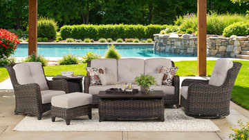 Rockford Wicker Sofa