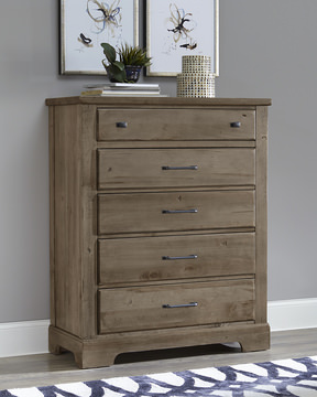 Cool Rustic Chest - Stone Grey