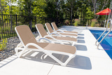 Poolside 4 Chaise Loungers - Grey thumbnail 2
