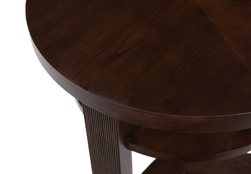 Manhattan Round End Table