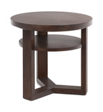 Manhattan Round End Table thumbnail 1