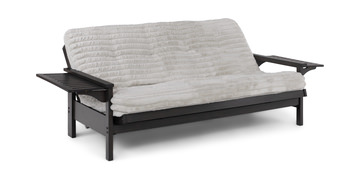 Vermillion Futon With Corduroy Fog Mattress
