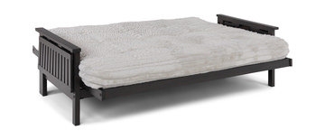 Vermillion Futon With Corduroy Fog Mattress