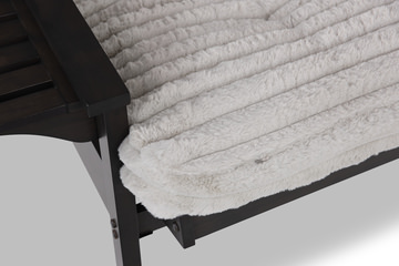 Vermillion Futon With Corduroy Fog Mattress