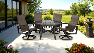 Riverside II 5 Piece Patio Dining Set