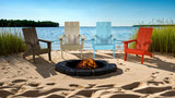Sunrise Bay Adirondack Chair - Dark Teak thumbnail 3