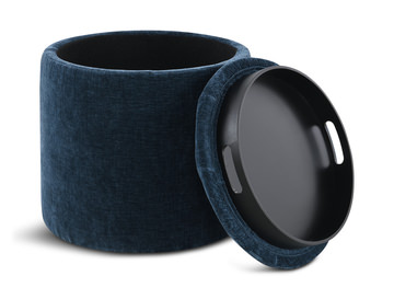 Round Tray Ottoman