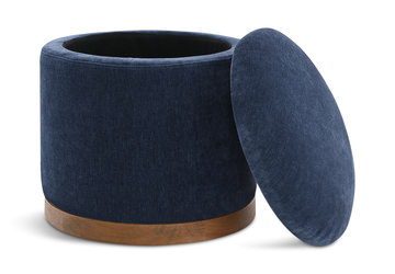 Swivel Storage Ottoman