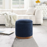 Swivel Storage Ottoman thumbnail 3