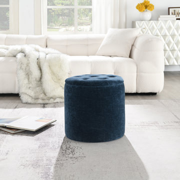 Round Tray Ottoman