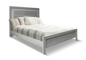 Sandalwood King Panel Bed