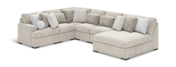 image Polar 6 Piece Sectional - Right Facing Chaise