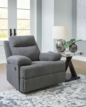 Stanton Rocker Recliner - Charcoal