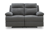 Stanton Reclining Loveseat - Charcoal thumbnail 1