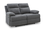 Stanton Reclining Loveseat - Charcoal thumbnail 2