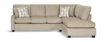 Gibson Sectional with Right Chaise - Desert