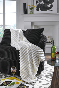 image Alison White Throw