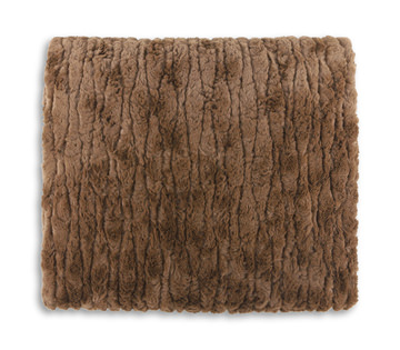 image Sable Plush Mocha Throw