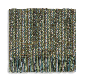image Stria Fringe Oyster Throw