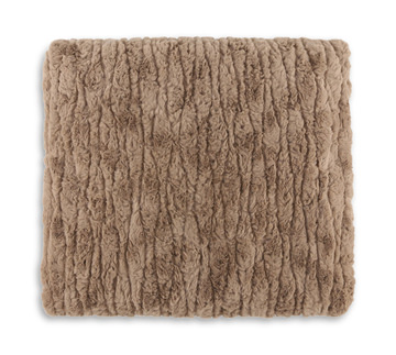 image Sable Plush Latte Throw