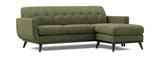 Elliot Sofa With Chaise - Avocado thumbnail 2