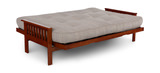 Trinity Full Futon With Cotton And Foam Cushion - Taxi Woodsmoke thumbnail 3