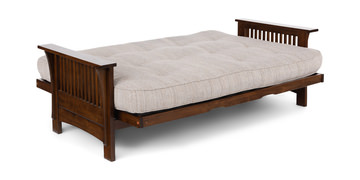 Autumn Full Futon With Cotton And Foam Cushion - Taxi Woodsmoke