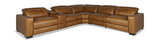 Brandi 6 Piece Leather Power Modular Sectional thumbnail 1