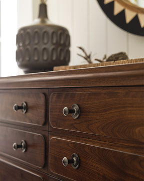 Hudson Valley Six Drawer Dresser