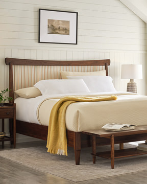 Hudson Valley King Spindle Bed