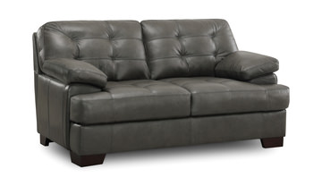 image Millard Leather Loveseat 
