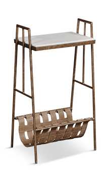 image Saffiano Magazine Table