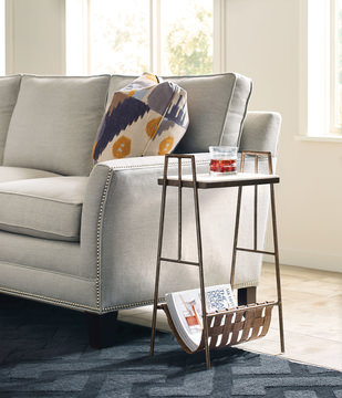 Saffiano Magazine Table